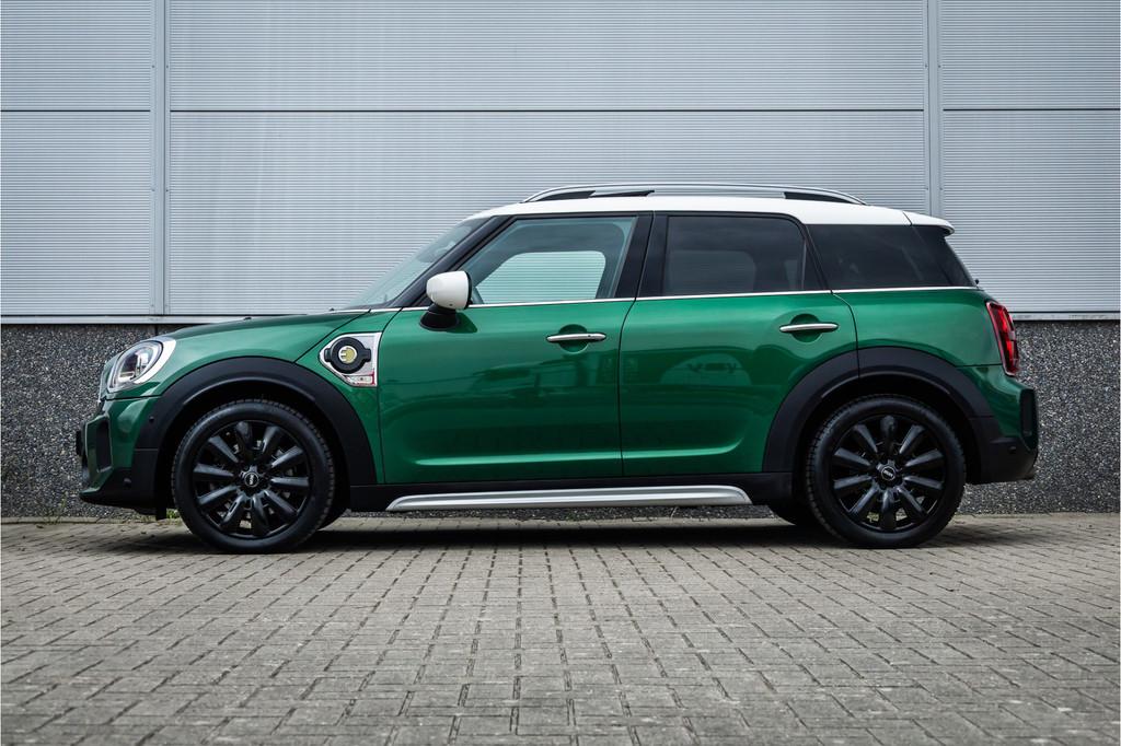 MINI Countryman Cooper S E ALL4 Pano / Adaptieve cruise / Le, Auto's, Automaat, Gebruikt, Countryman, Met garantie (alle)