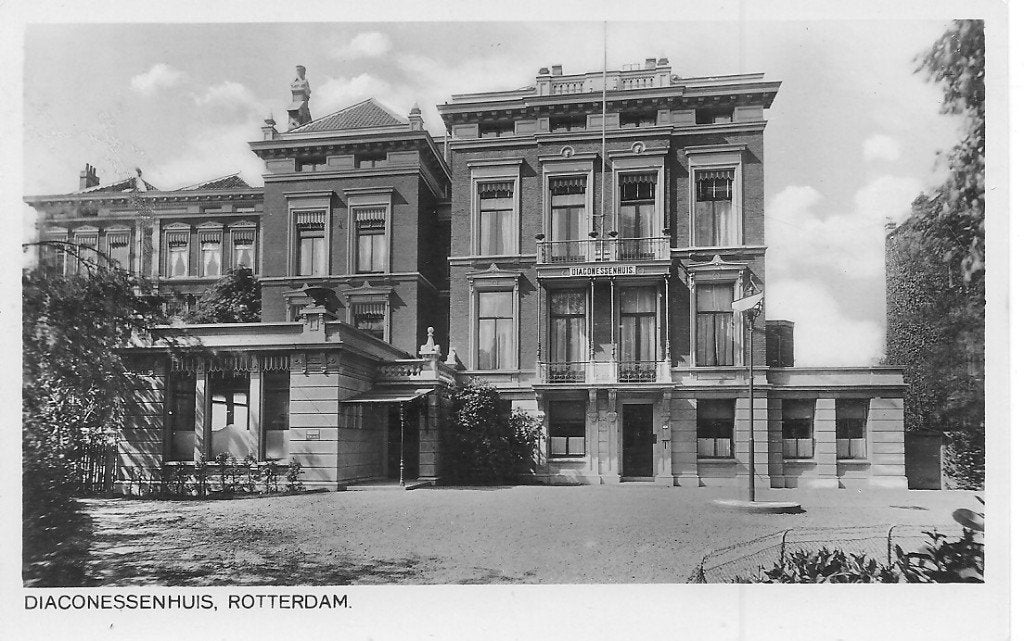 Diaconessenhuis Rotterdam., Ophalen of Verzenden, 1940 tot 1960, Ongelopen, Zuid-Holland