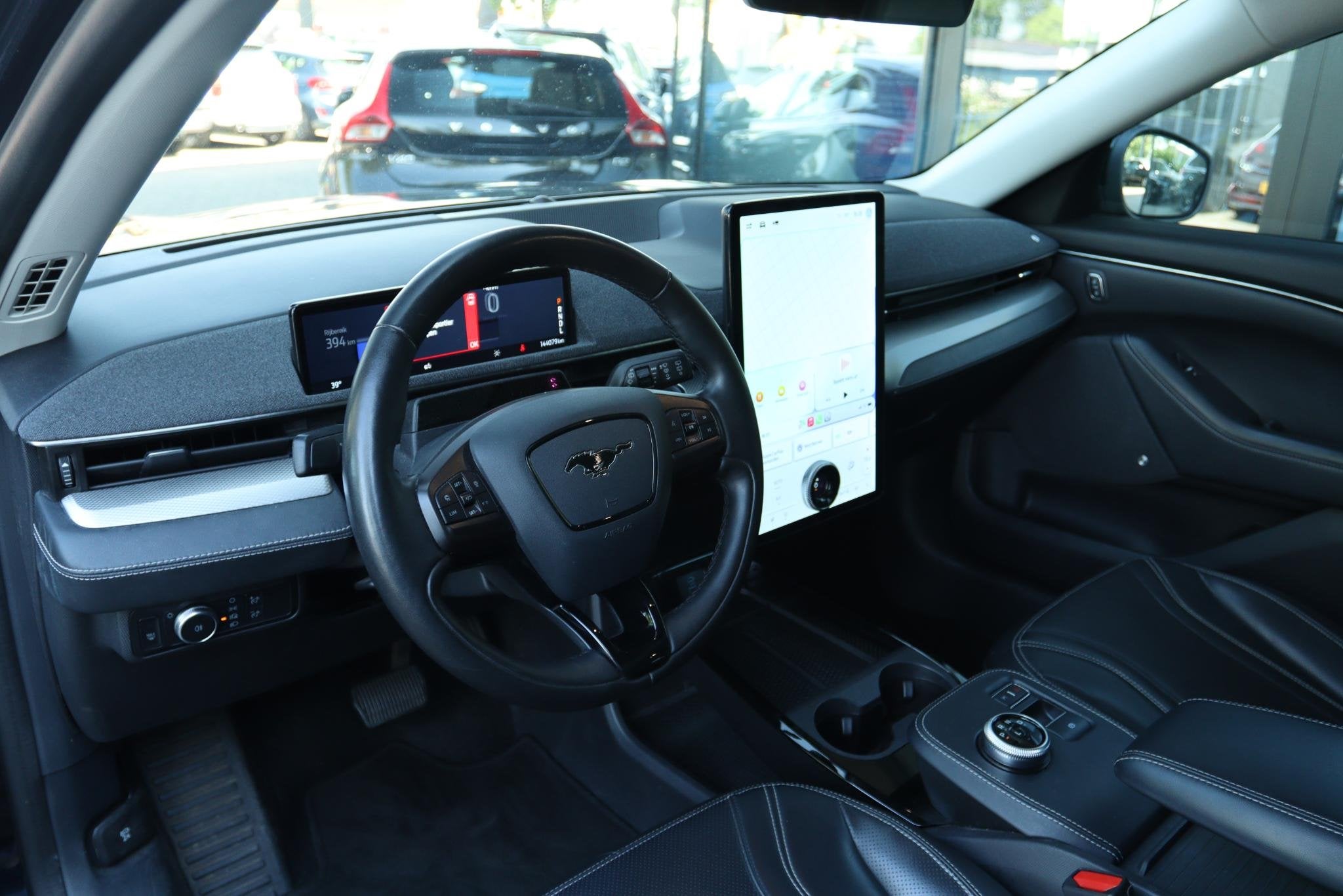 FORD MUSTANG MACH-E EXTENDED RWD 98 kWh SOH 93.5% | PANO | C, Auto's, Gebruikt, 750 kg, 600 km, Zwart