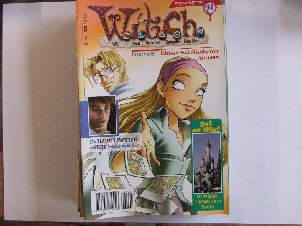 W.I.T.C.H. magazine nr 31, Eén stripboek, Verzenden, Gelezen