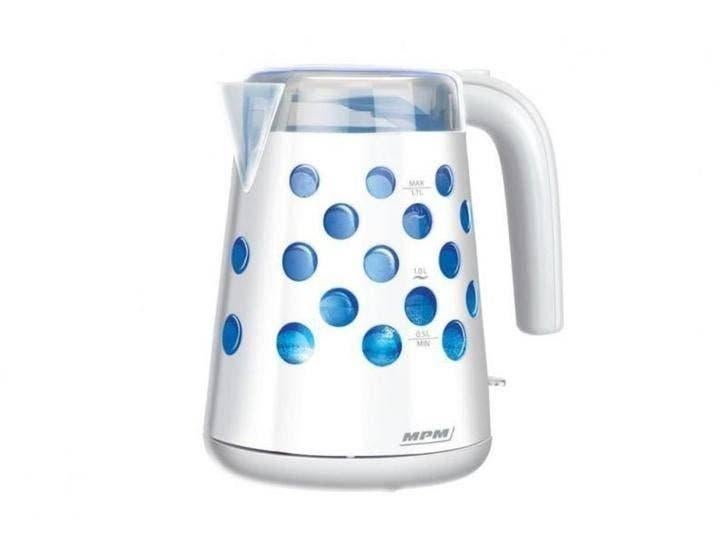 MPM draadloze waterkoker 1,7l MCZ-86, Overige typen, Kunststof, Ophalen of Verzenden, Overige merken
