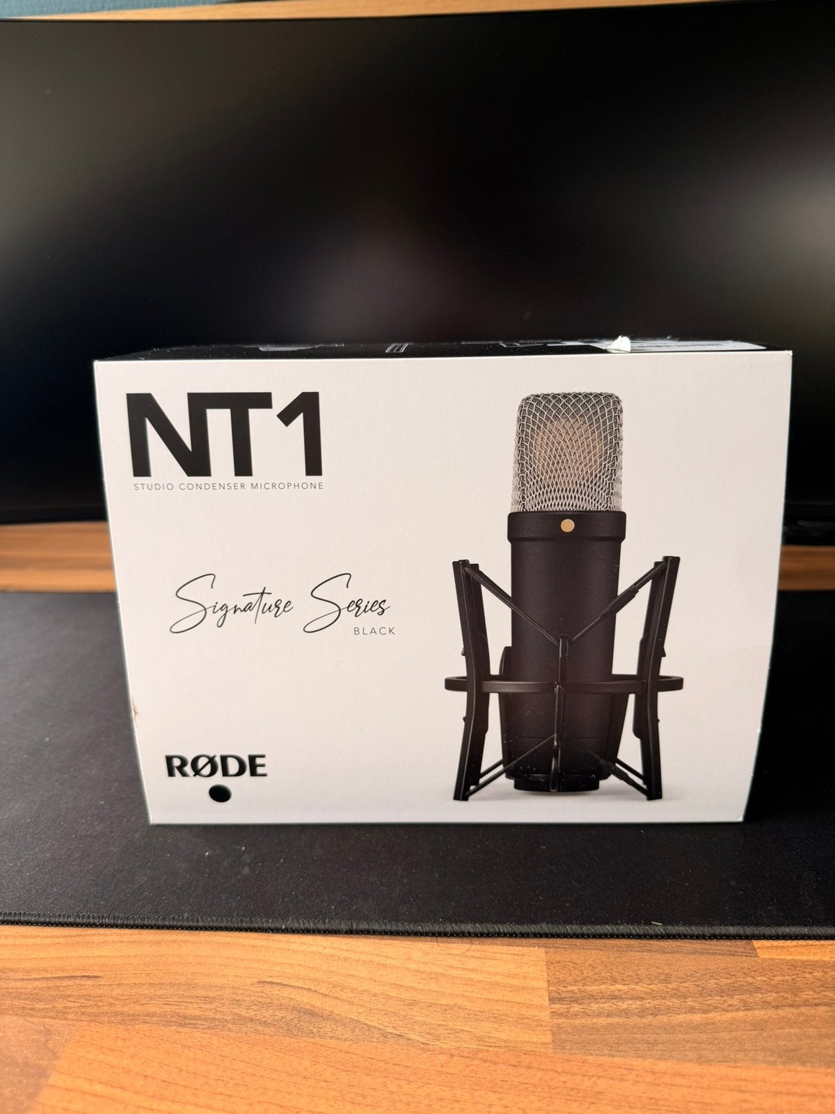 Rode NT1 Signature Series ZGAN evt met Focusrite, Ophalen of Verzenden, Zo goed als nieuw, Studiomicrofoon