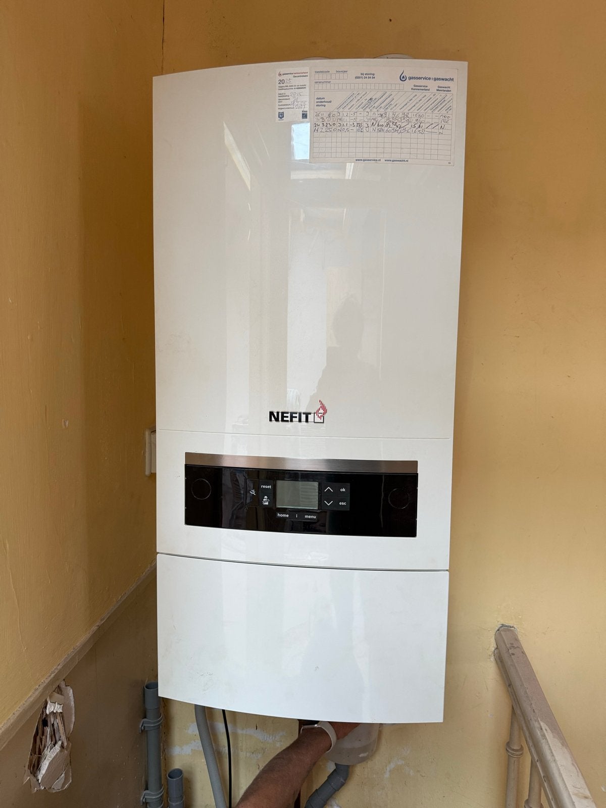 Nefit TrendLine HRC 25/CW4 CV-ketel - Goed onderhouden, Doe-het-zelf en Verbouw, Ophalen, Gebruikt, Hoog rendement (Hr), Cv-ketel of Combi-ketel