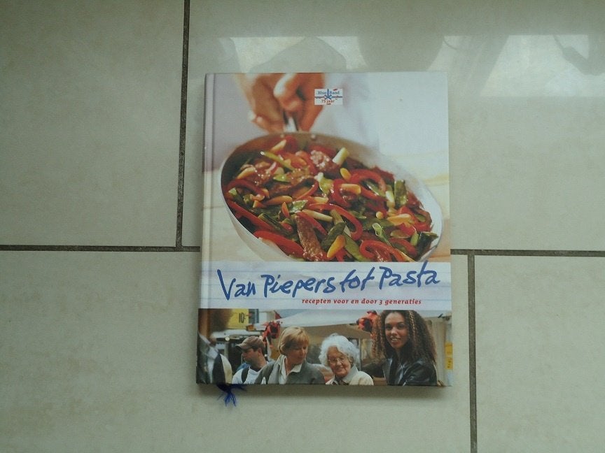kookboek van bleu band ,, van piepers tot pasta ,,, Boeken, Ophalen of Verzenden, Zo goed als nieuw, Van blue band, Italië