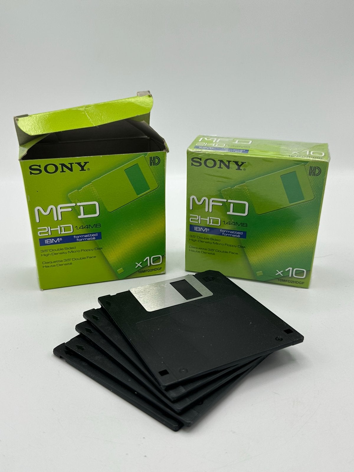 Sony MFD 2HD 1.44MB IBM geformat Floppy Disks / diskettes, Ophalen of Verzenden