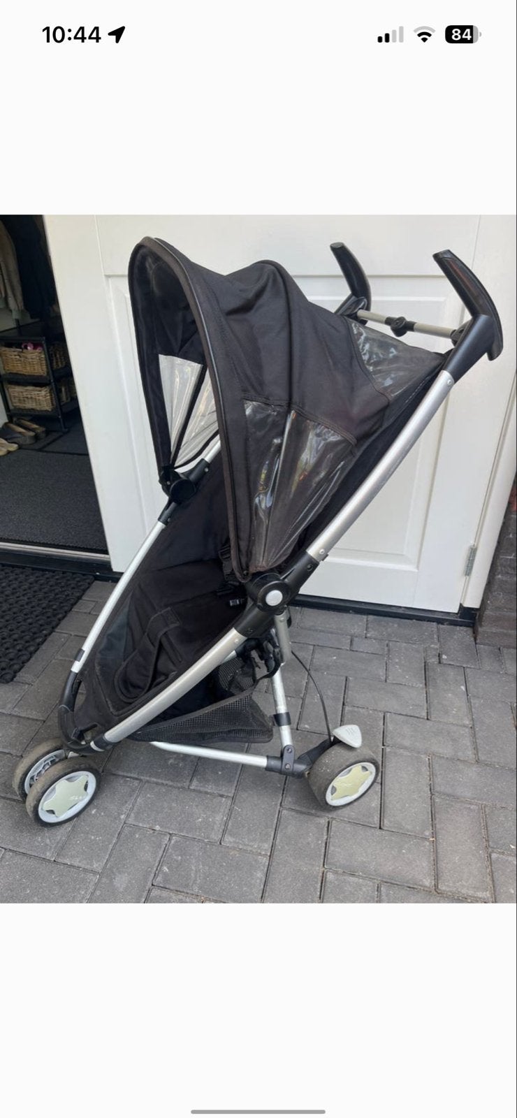 Quinny Buggy - Compact en compleet met regenhoes, Kinderen en Baby's, Buggy's, Ophalen, Gebruikt, Quinny, Regenhoes