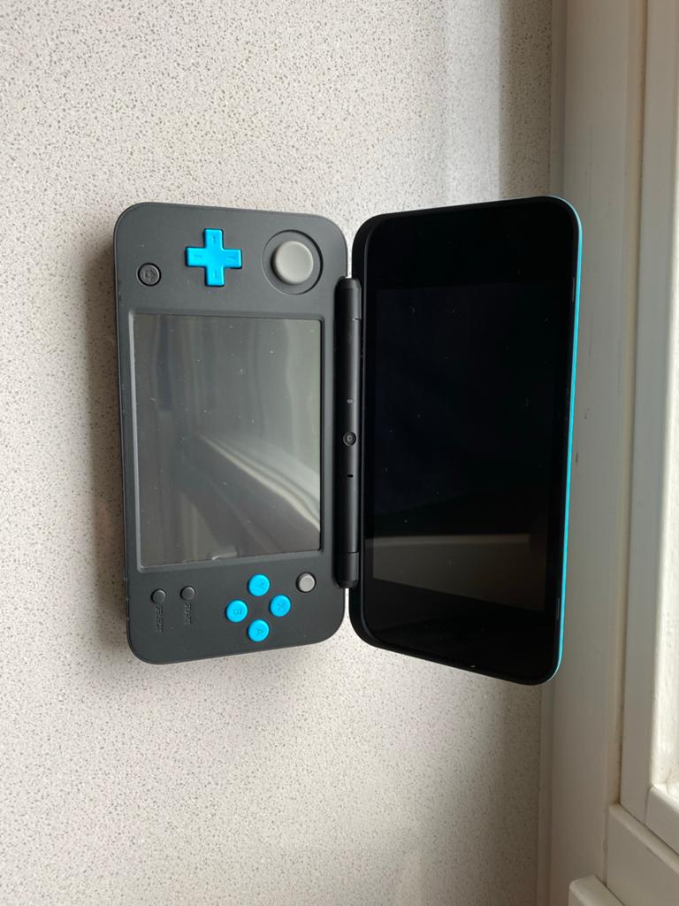 Nintendo 2DS XL Zwart/Turquoise met Zelda game, Met games, Ophalen of Verzenden, Zo goed als nieuw, Zwart