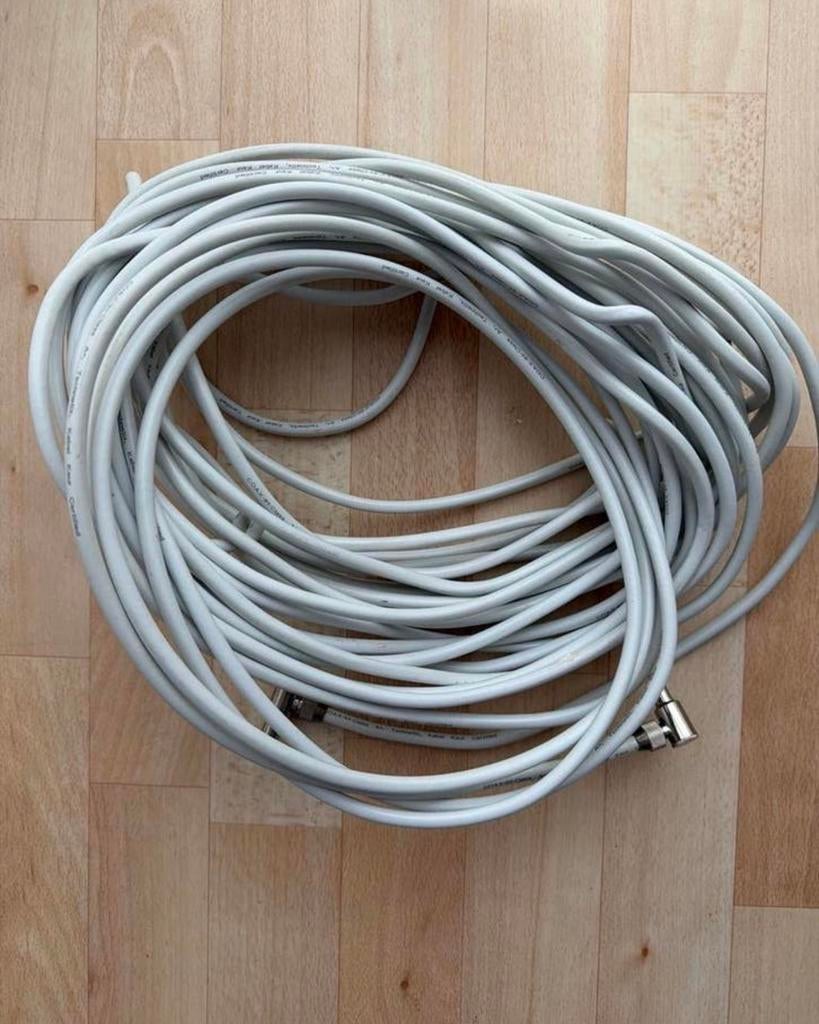 Coax kabel 20 meter Gamma, Ophalen of Verzenden, Zo goed als nieuw