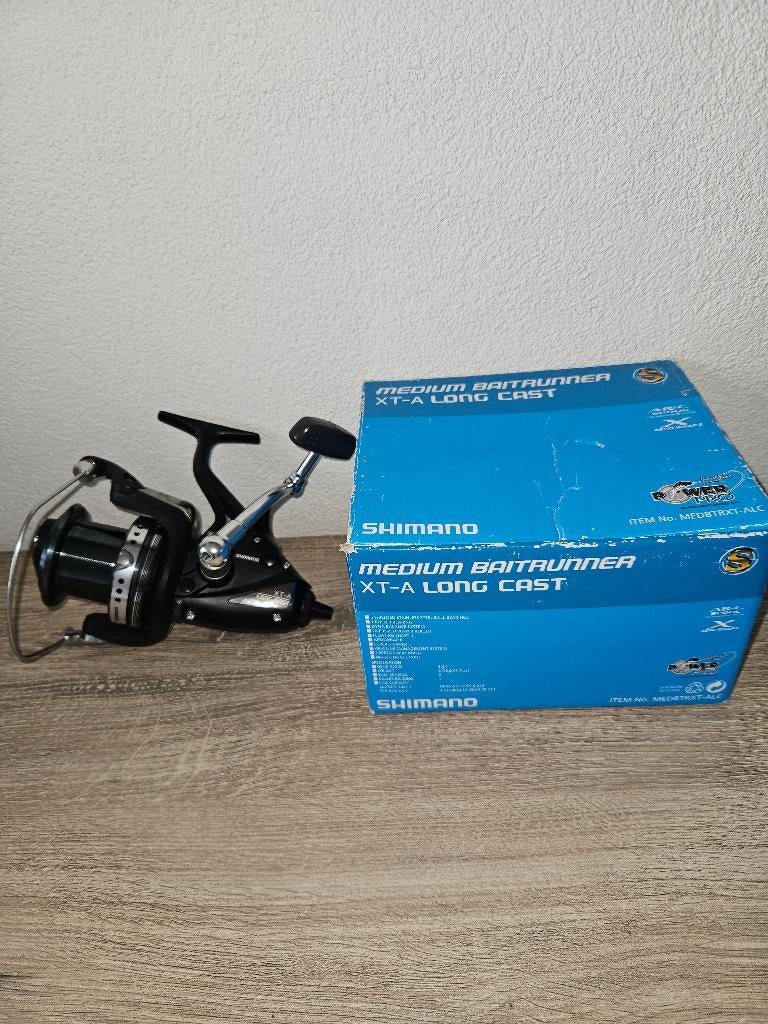 Shimano medium baitrunner xt-a long cast, Ophalen of Verzenden, Molen