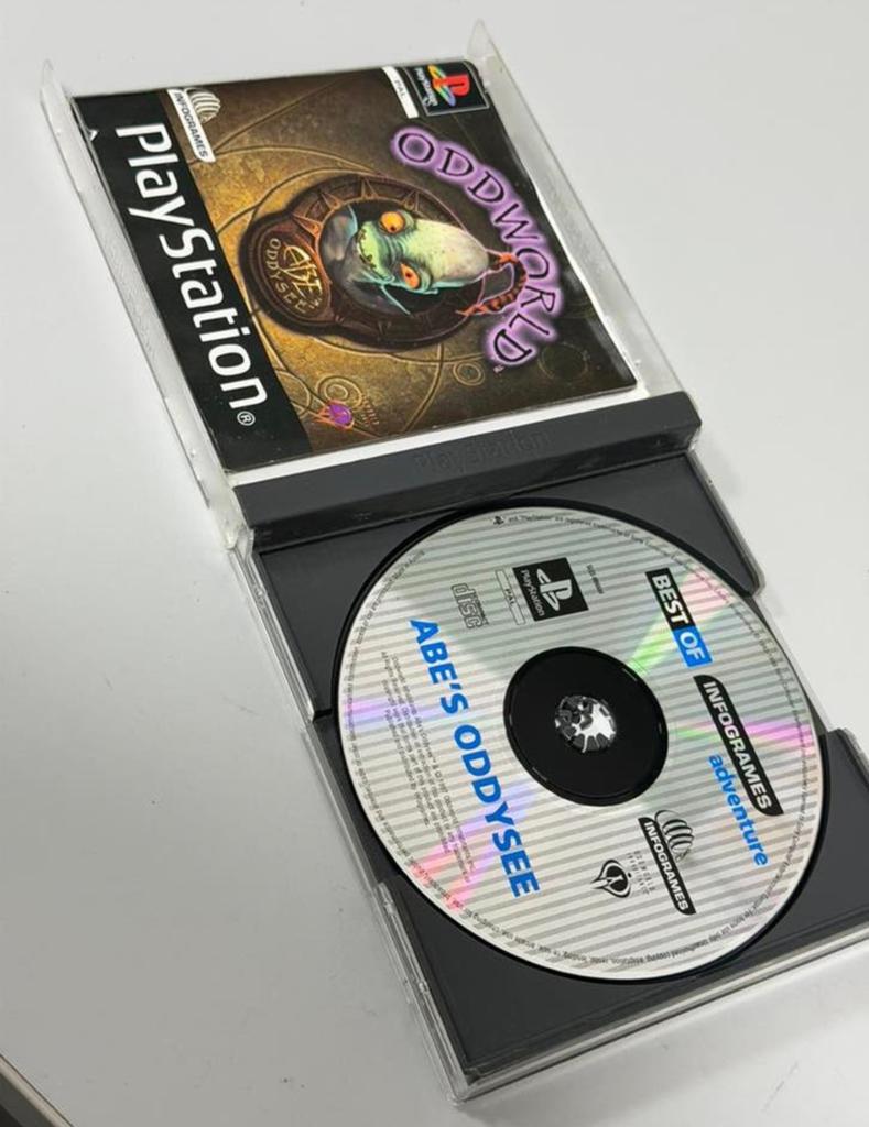 Sony Playstation 1 PS1 Oddworld Abe’s Oddysee PAL - Compleet, Spelcomputers en Games, Games | Sony PlayStation 1, Avontuur en Actie