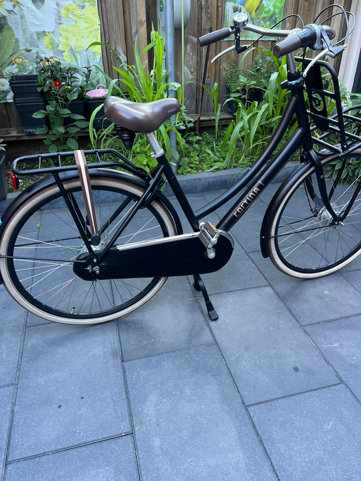 Cortina u4 dames of meisjesfiets maat 50 cm 8 versnelling, Ophalen, 50 tot 53 cm, Trommelrem, Handrem