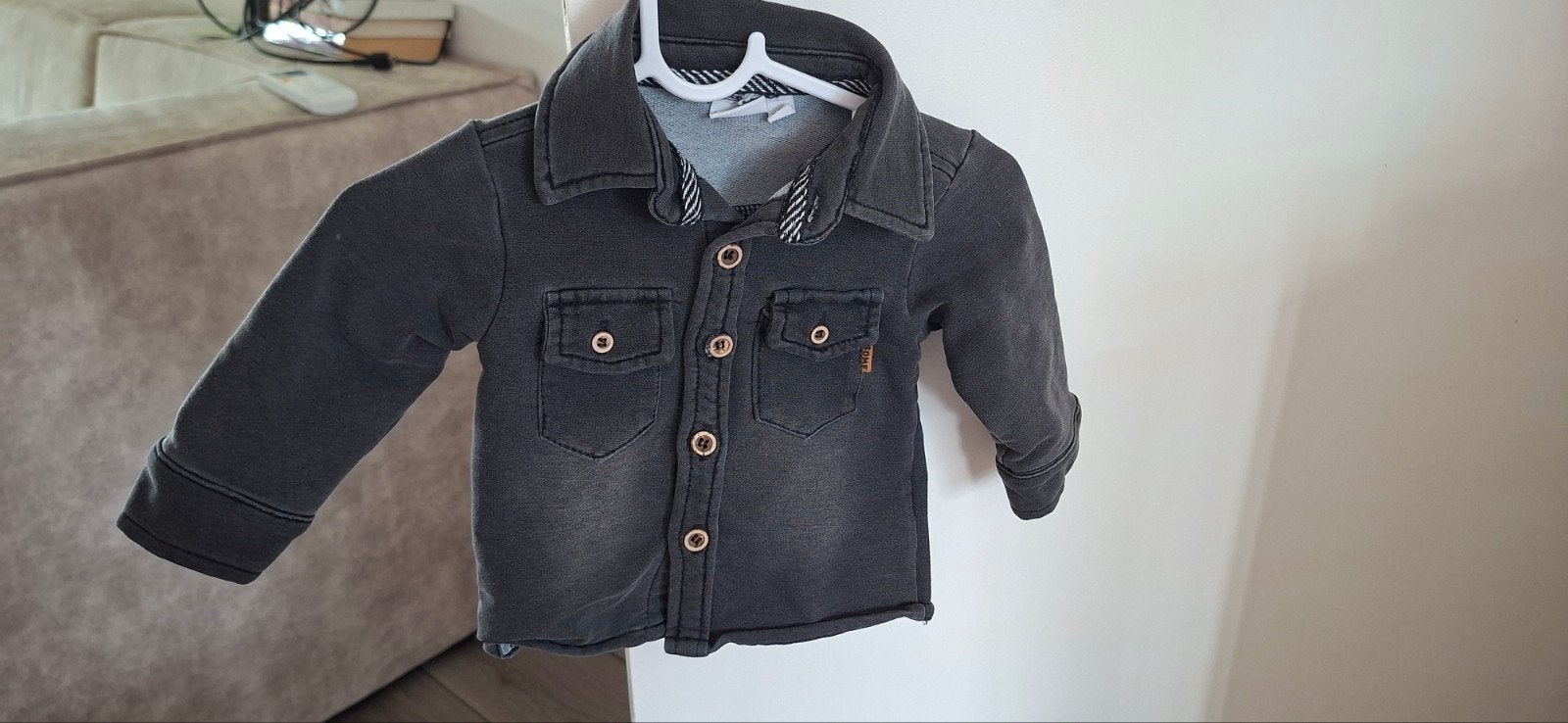 ZGN blouse maat 62, Kinderen en Baby's, Babykleding | Maat 62, Ophalen of Verzenden, Zo goed als nieuw, Jongetje, Overhemdje of Bloesje