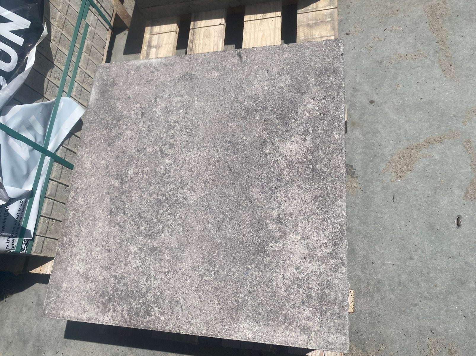 Tegels 60x60x4 7 stuks, Ophalen of Verzenden, Nieuw, Beton, Terrastegels
