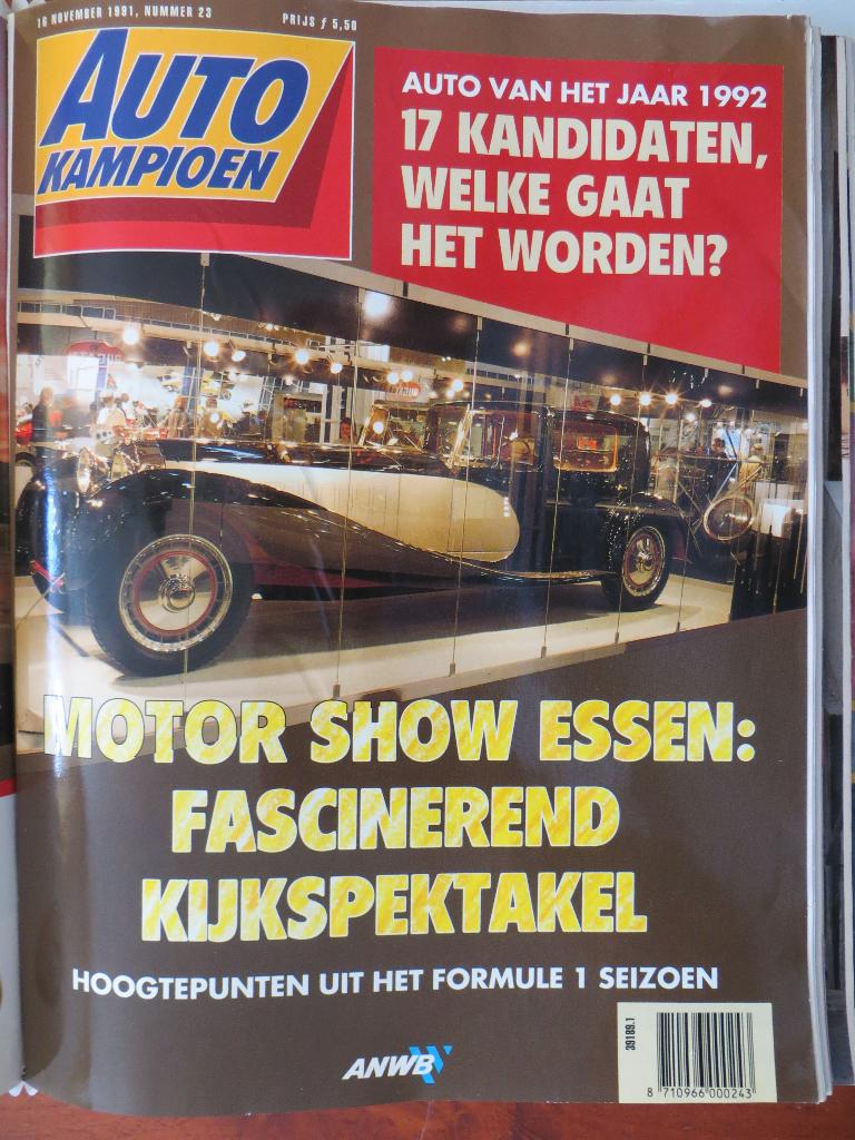 Autokampioen 23 1991 Lada Samara, Saab 900 S, Ford Cortina, Ophalen of Verzenden, Nieuw, Ford