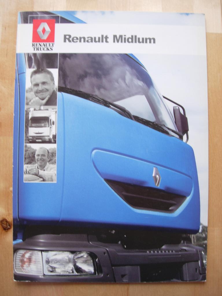 Renault Midlum Brochure 2003, Renault, Ophalen of Verzenden, Zo goed als nieuw, Renault