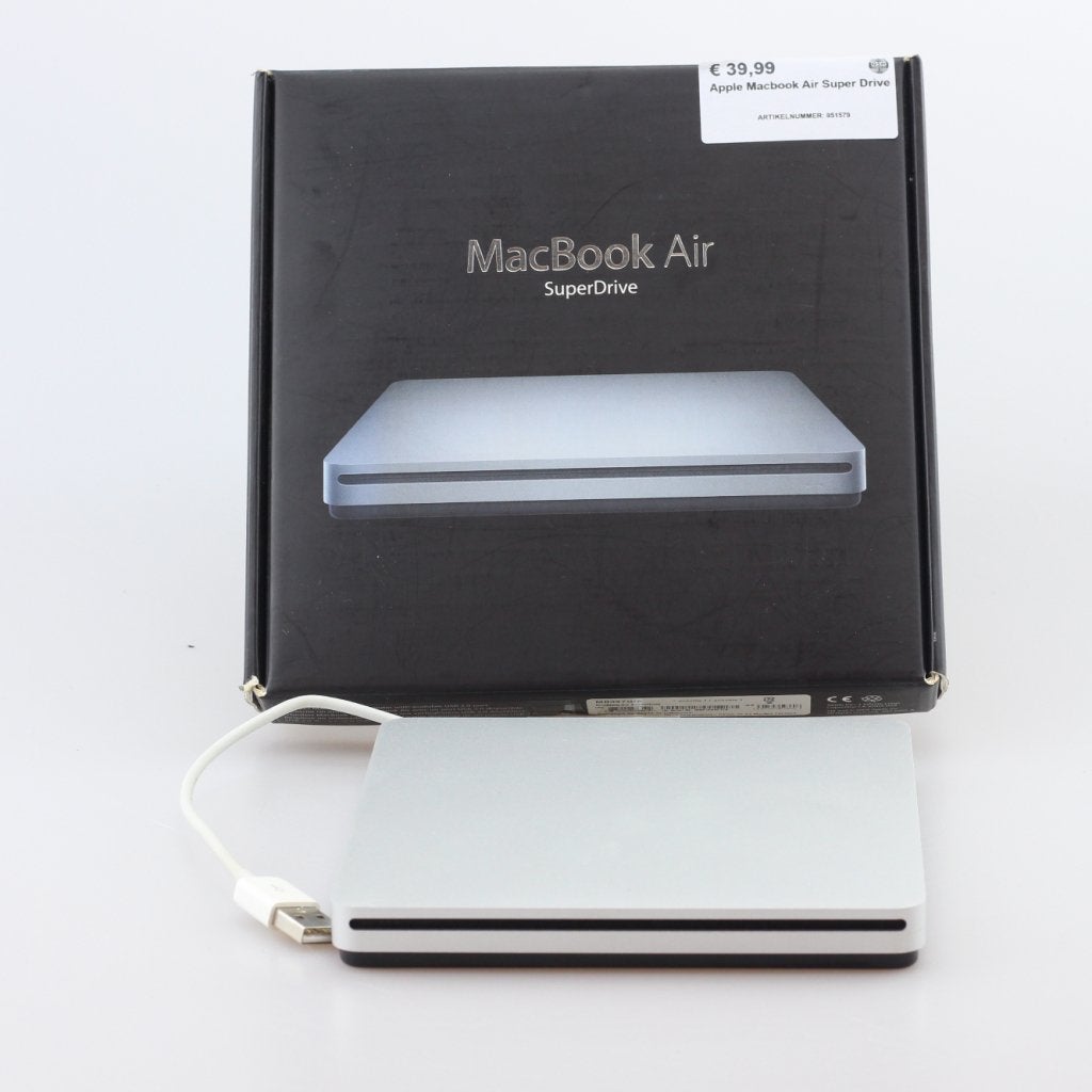 Apple Macbook Air Super Drive, Computers en Software, Apple, Zo goed als nieuw, Support@apple.com, One Apple Park Way
Cupertino, CA 95014
United States