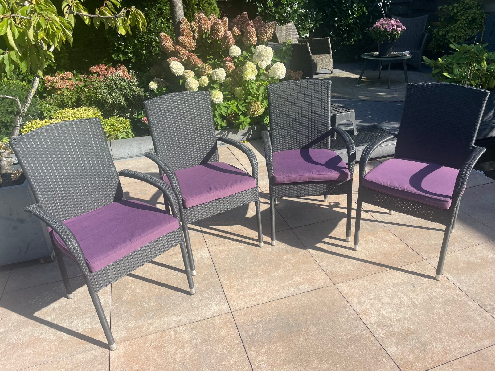 Buitentafel met stoelen, Ophalen, Gebruikt