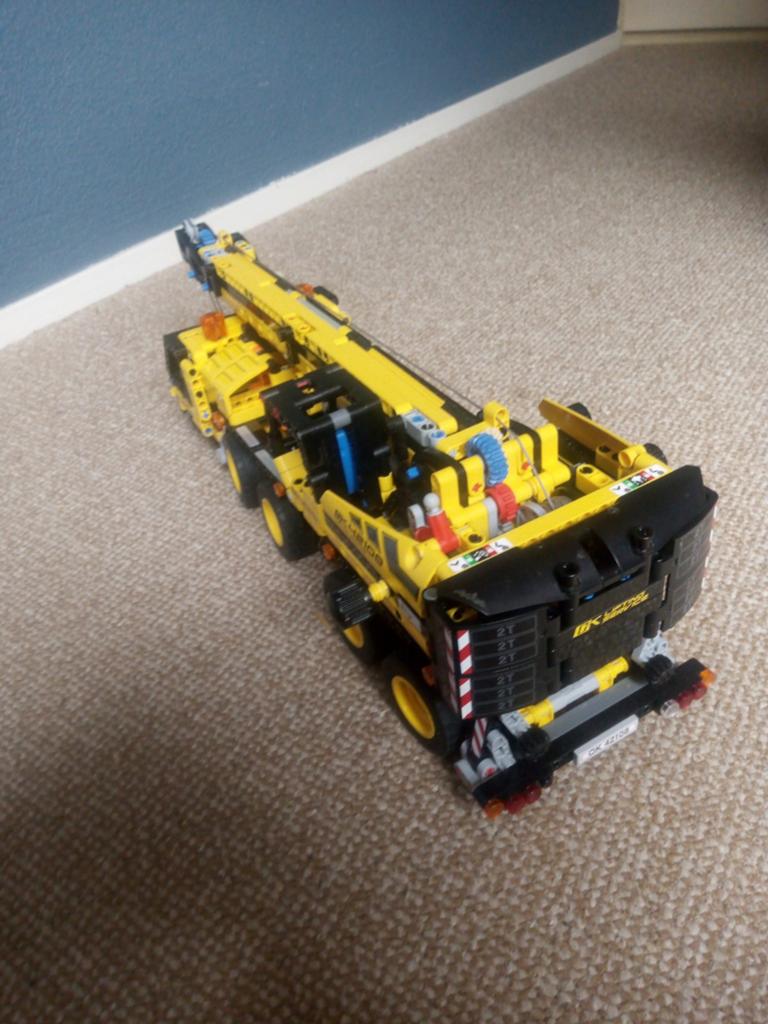 Lego technic mobiele hijskraan, Ophalen of Verzenden, Zo goed als nieuw, Bus of Vrachtwagen, Overige merken