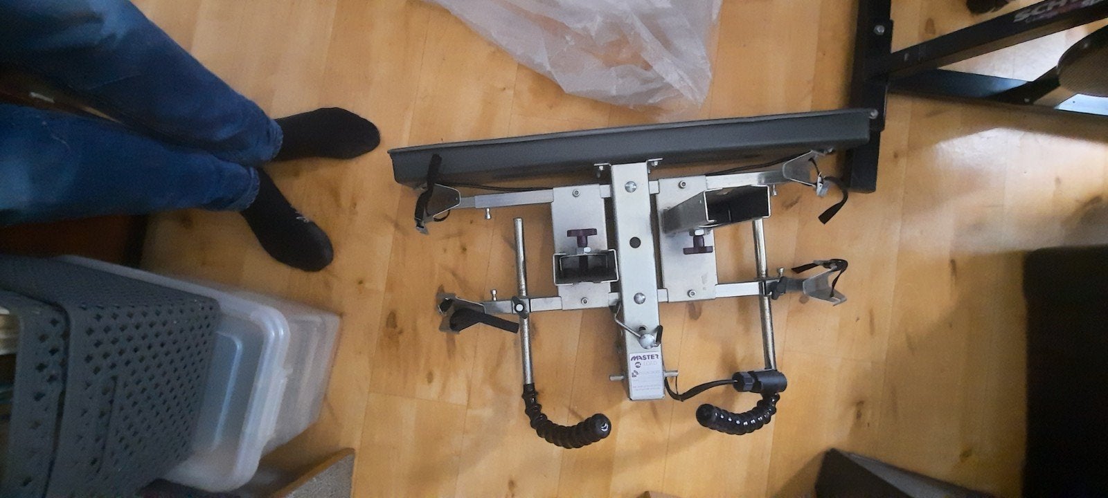 Master Load trekhaak fietsendrager voor 2 fietsen, Auto diversen, Fietsendragers, Ophalen of Verzenden, 2 fietsen, Gebruikt, Trekhaakdrager