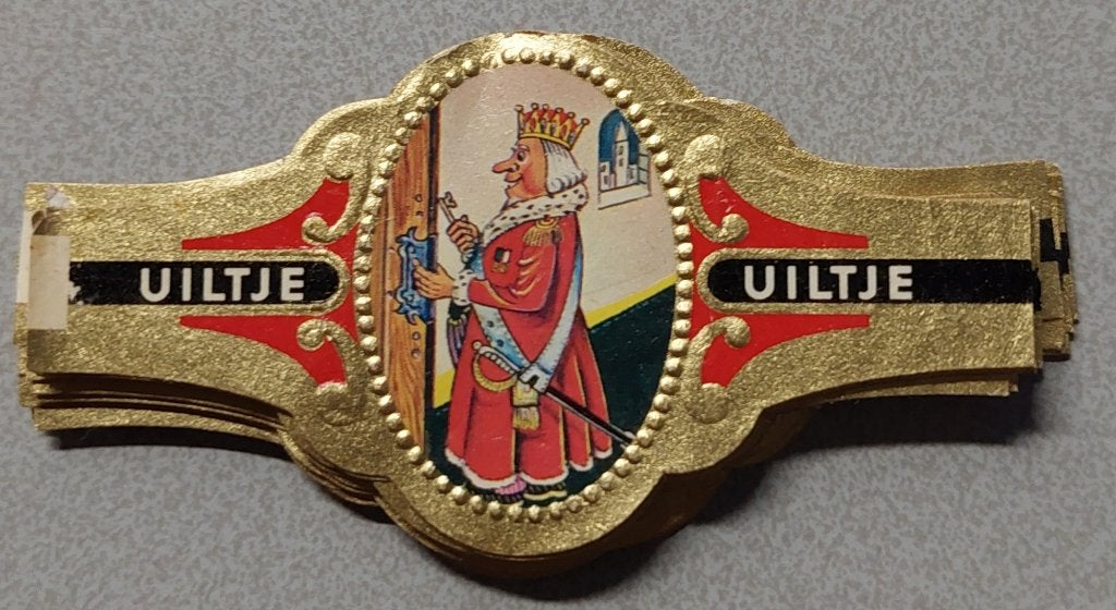 Sigarenbandjes, Ophalen of Verzenden, Gebruikt, Sigarenbandjes