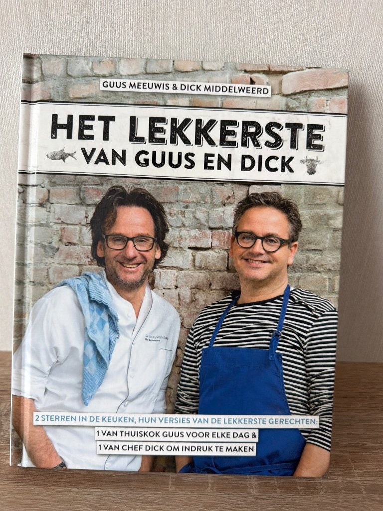 Kookboek Het lekkerste van Guus en Dick, Ophalen, Zo goed als nieuw