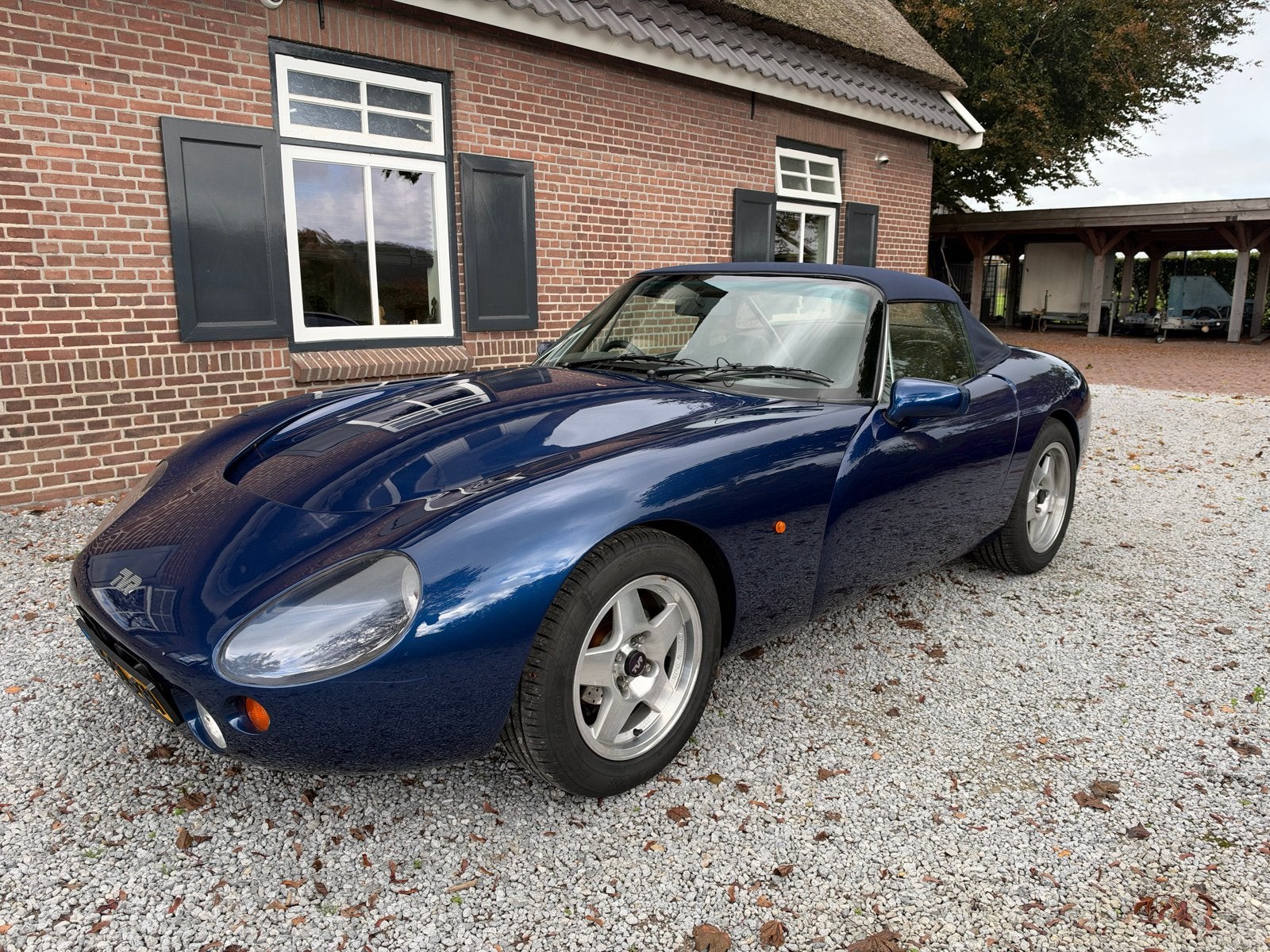 TVR 1992 Blauw 4.0 V8, Cabriolet, Blauw, 960 kg, Geïmporteerd