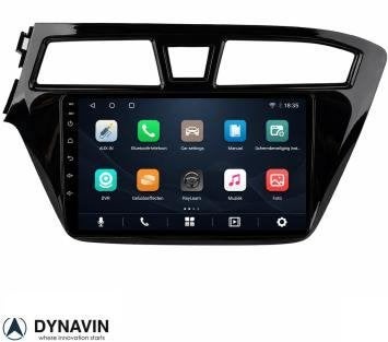 Android 16 Navigatie hyundai i20 2017 carkit apple carplay, Nieuw, Dynavin, Verkoop@inbouwnavigatie.com, Oberonweg 262