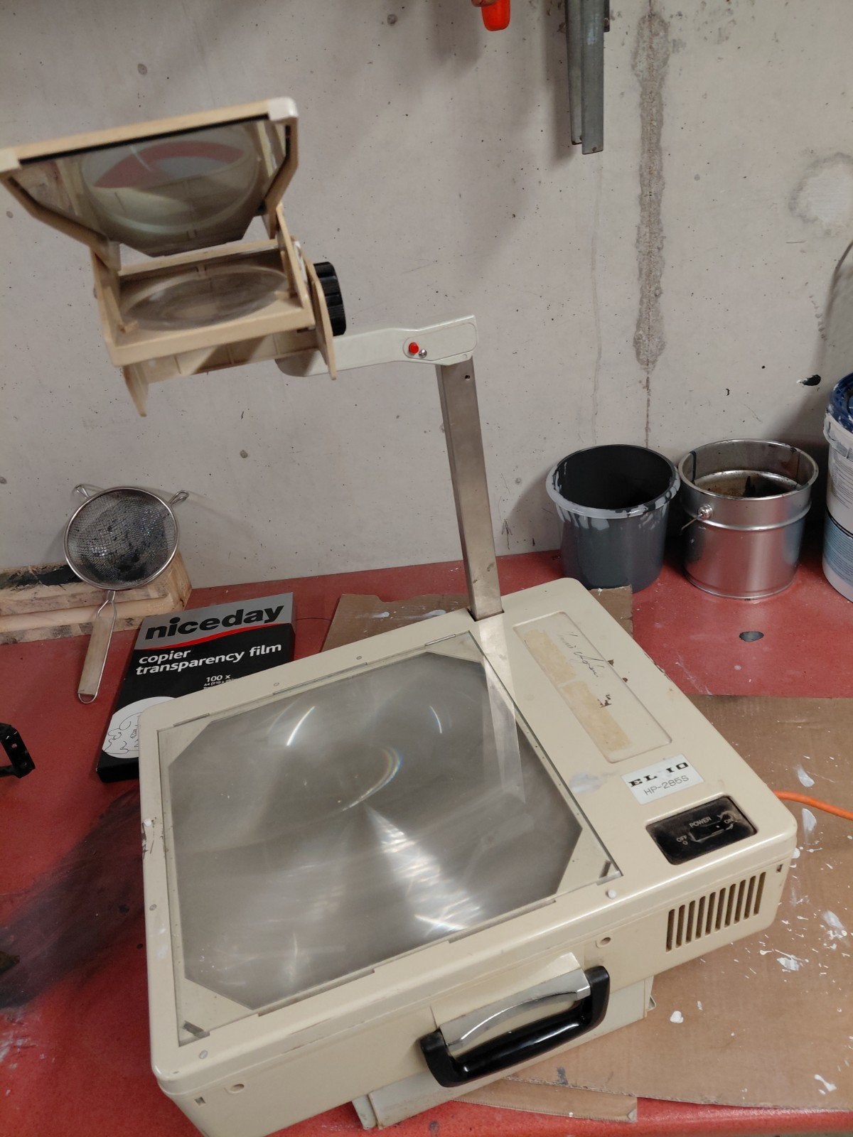 Overhead projector, Ophalen, Zo goed als nieuw, Elmo hp 285s