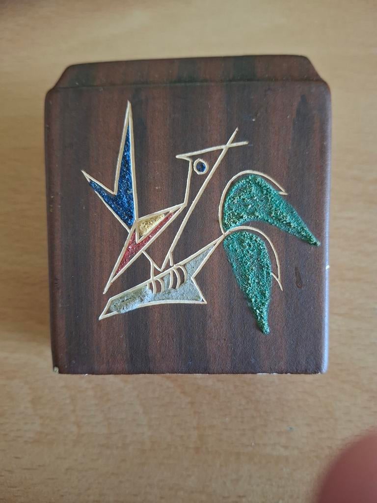 Sigarettenvaasje 'L Ancora, kerateak 227, Antiek en Kunst, Ophalen of Verzenden