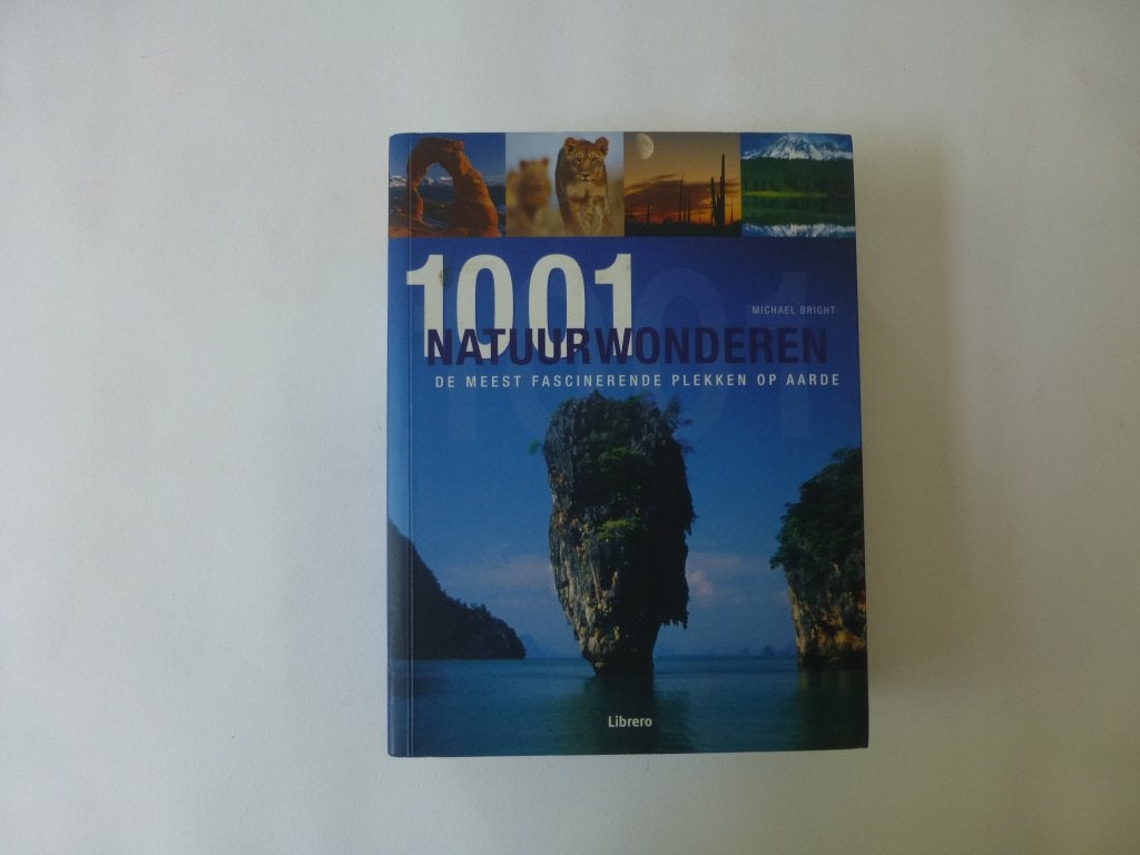 Michael Bright, 1001 natuurwonderen die je gezien moet hebbe, Boeken, Reisgidsen, Zo goed als nieuw, Reisgids of -boek, Europa