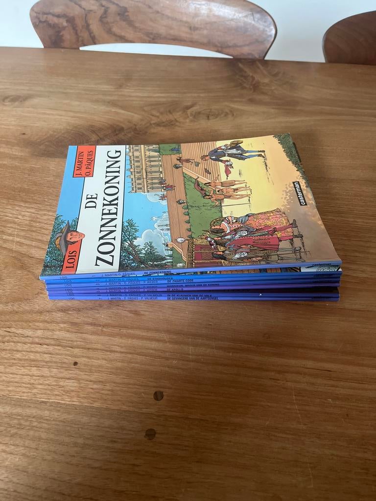 Conplete serie Lois & Portugal - Jacques Martin Casterman, Boeken, Meerdere stripboeken, Ophalen of Verzenden, Zo goed als nieuw
