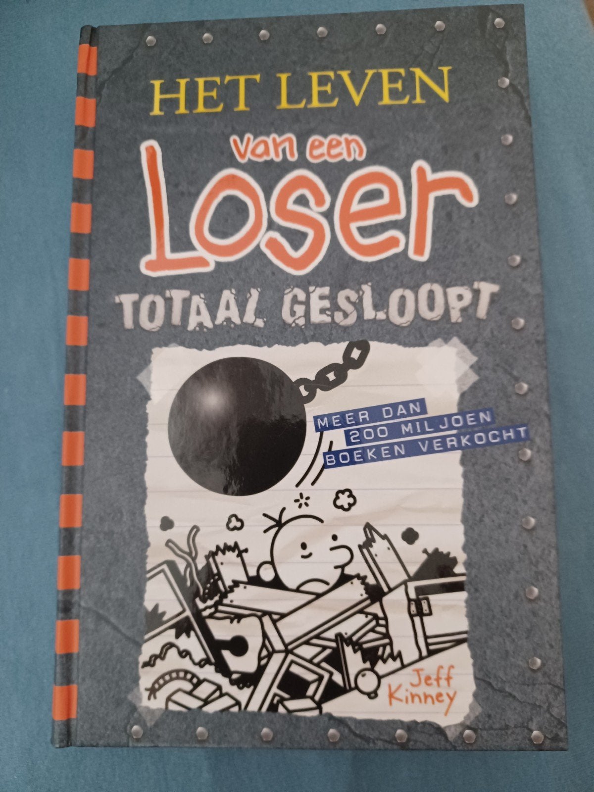 Het Leven van een Loser: Totaal Gesloopt - Jeff Kinney, Ophalen, Zo goed als nieuw, Jeff Kinney, Fictie