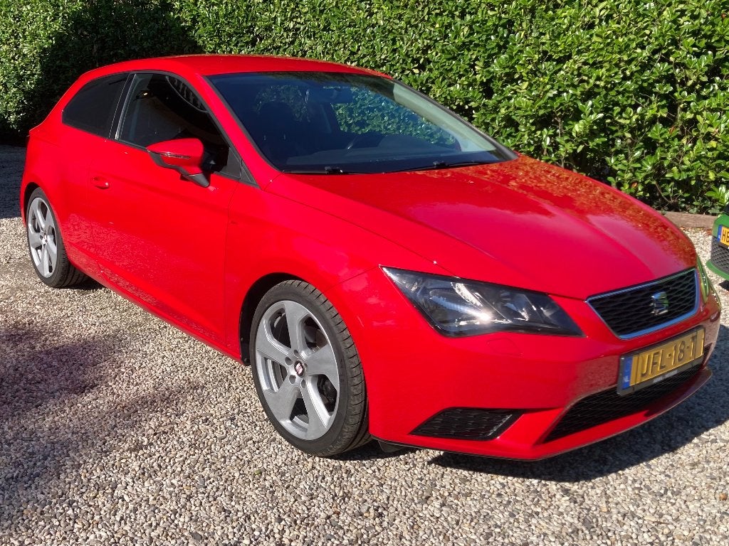 Seat Leon SC  1.2 TSI        2014, Auto's, Voorwielaandrijving, Stof, Zwart, Leon