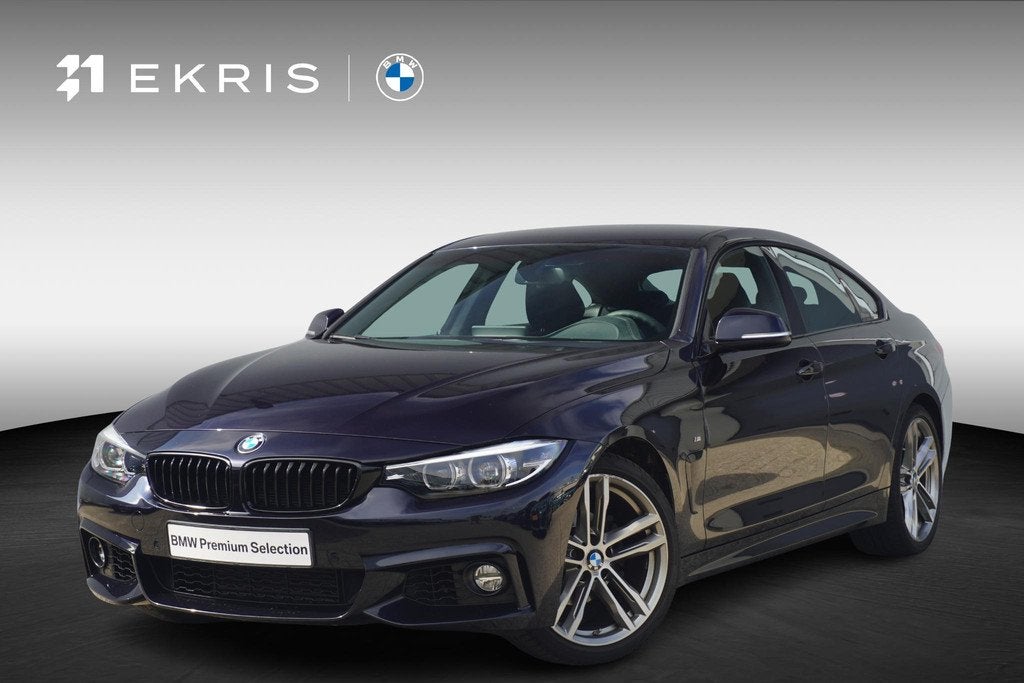 BMW 4 Serie Gran Coupé 418i | M Sportpakket | 19 inch styli, Auto's, BMW, 12 maanden, Gebruikt, Parkeersensor, Zwart