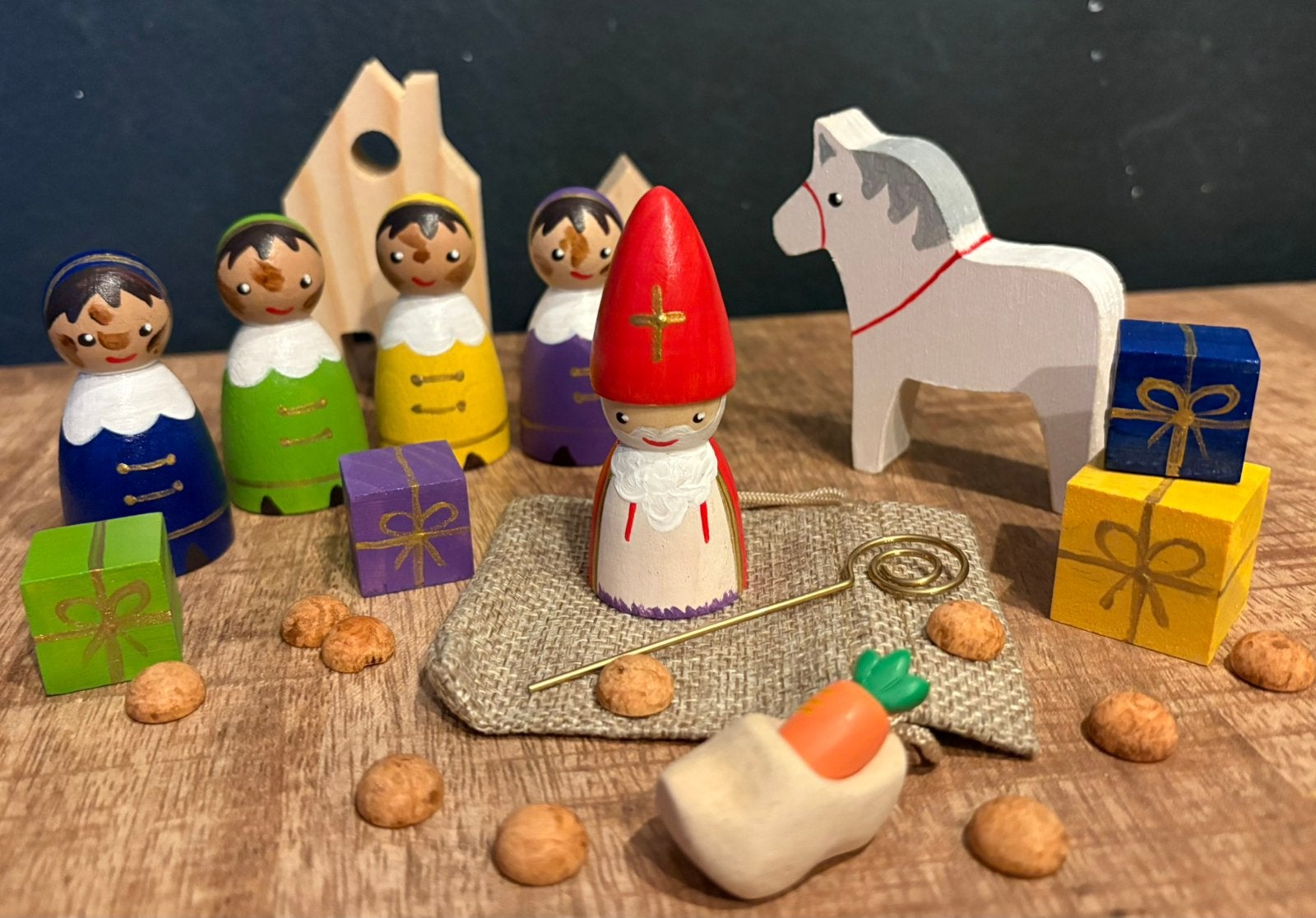 Sinterklaas peg dolls, Diversen, Ophalen of Verzenden, Nieuw