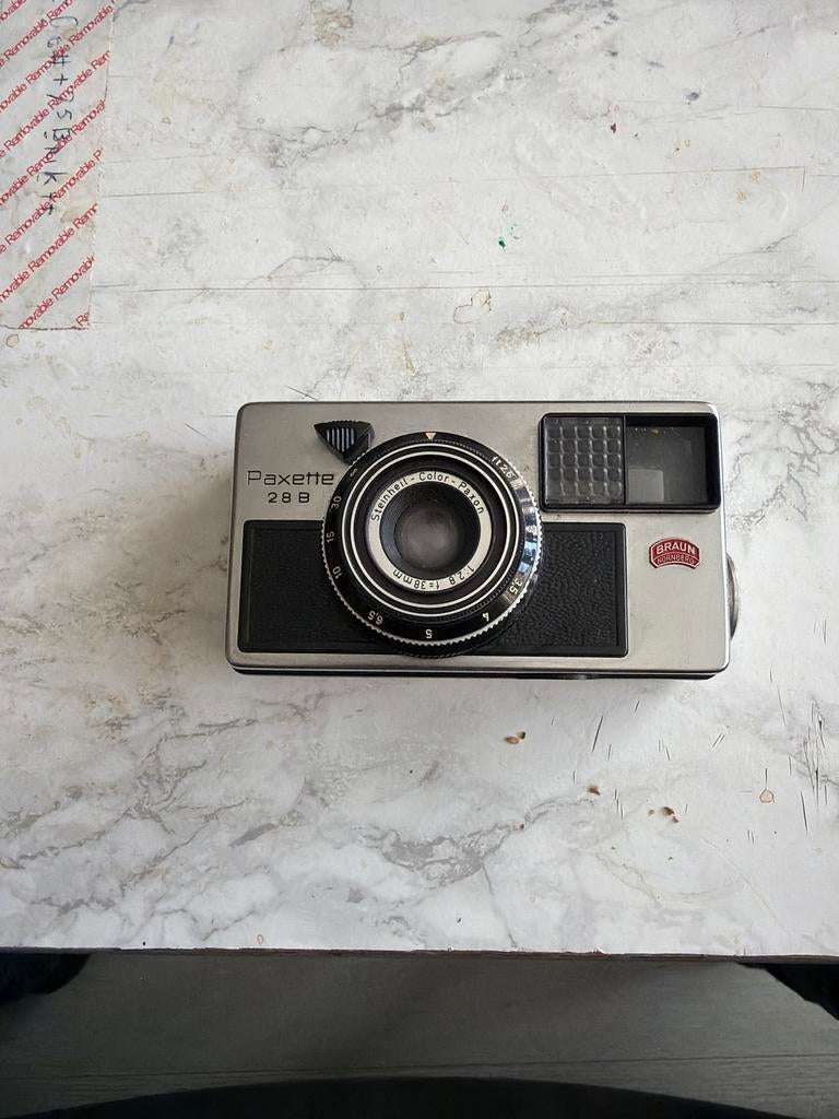 Braun Paxette 28 B analoge camera, Ophalen of Verzenden, Gebruikt, Compact, Overige Merken
