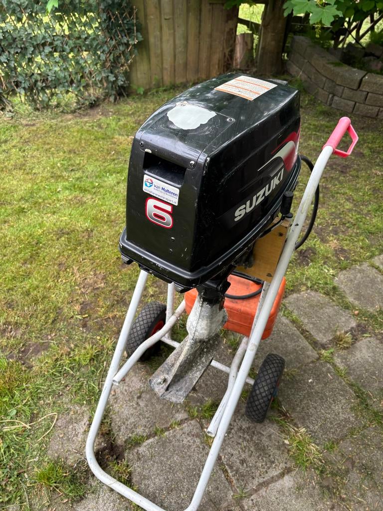 Suzuki aanhangmoter  6 PK, Ophalen of Verzenden, Zo goed als nieuw