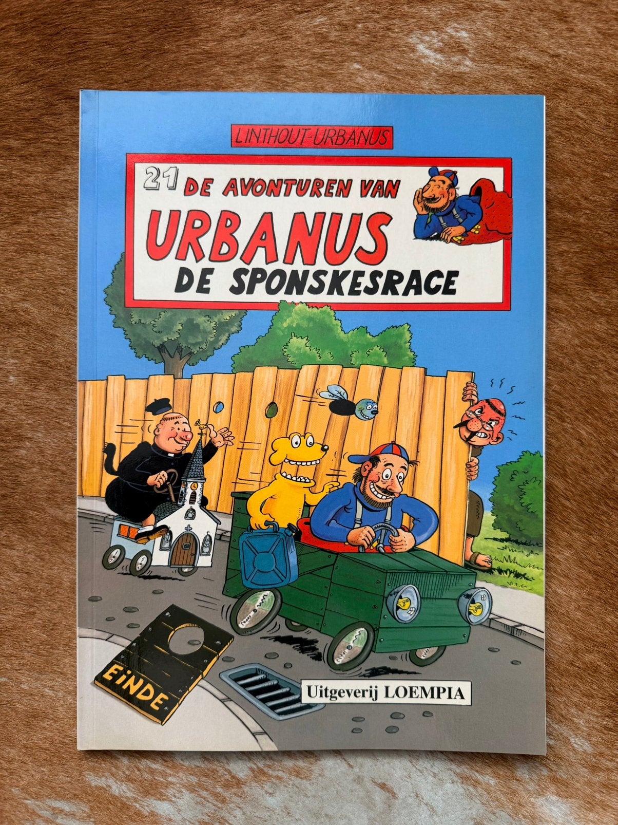 Urbanus 21 de Sponskerace, Eén stripboek, Ophalen of Verzenden