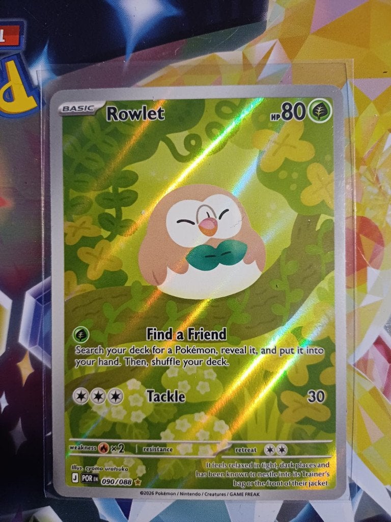Rowlet (POR 090) Perfect Order, Ophalen of Verzenden, Nieuw