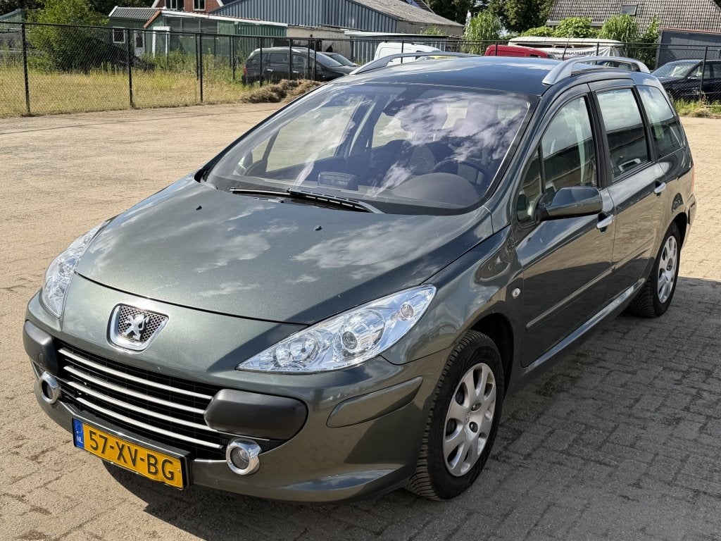Peugeot 307 SW 2.0-16V Premium| 2007| CLIMA| CRUISE| NAVI| P, Auto's, 13 km/l, Gebruikt, 4 cilinders, 7 stoelen