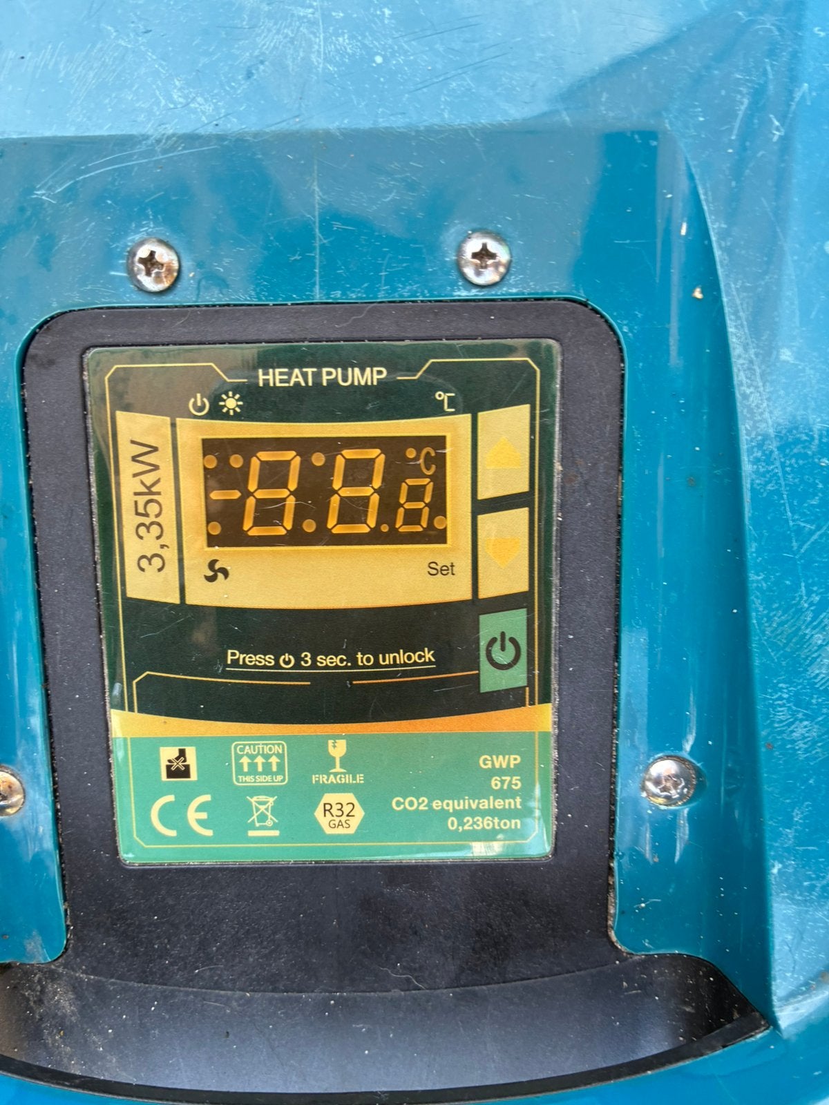 Zwembadverwarming hotsplash 3,35kW, Ophalen, Zo goed als nieuw, Verwarming