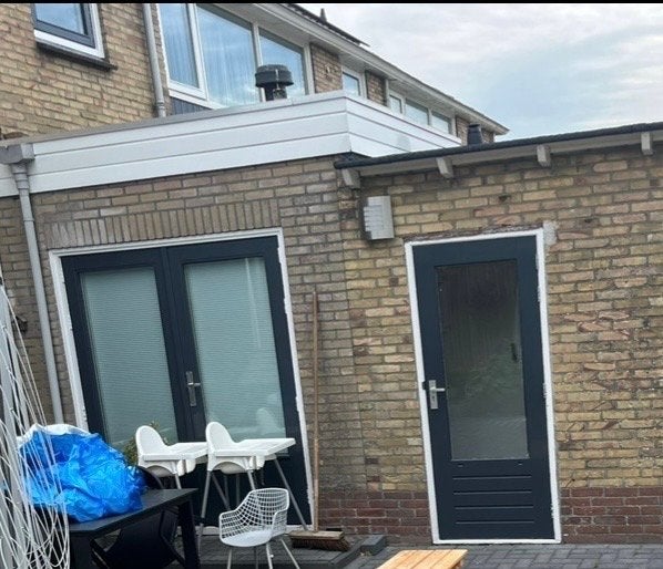 Gebruikte buitendeuren met glas, Gebruikt, 80 tot 100 cm, Ophalen of Verzenden, 200 tot 215 cm