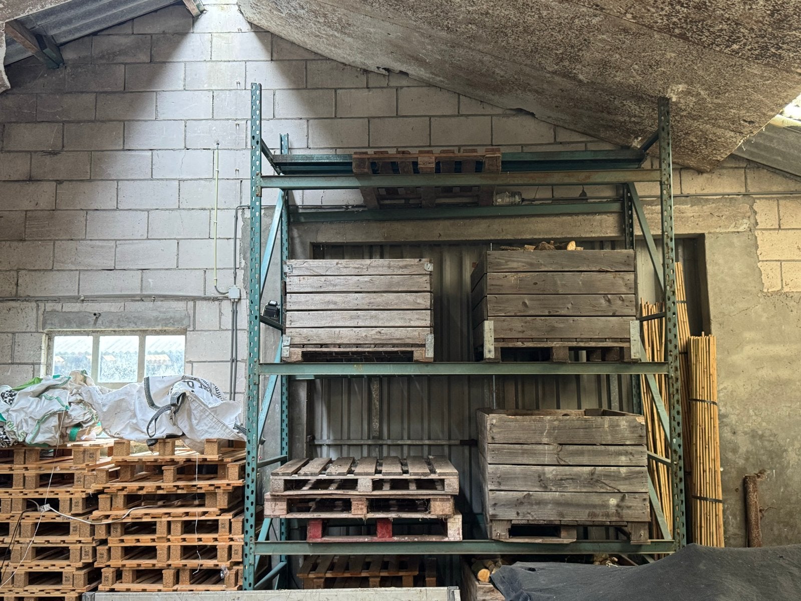 Palletstelling met 5 staanders, Huis en Inrichting, Ophalen