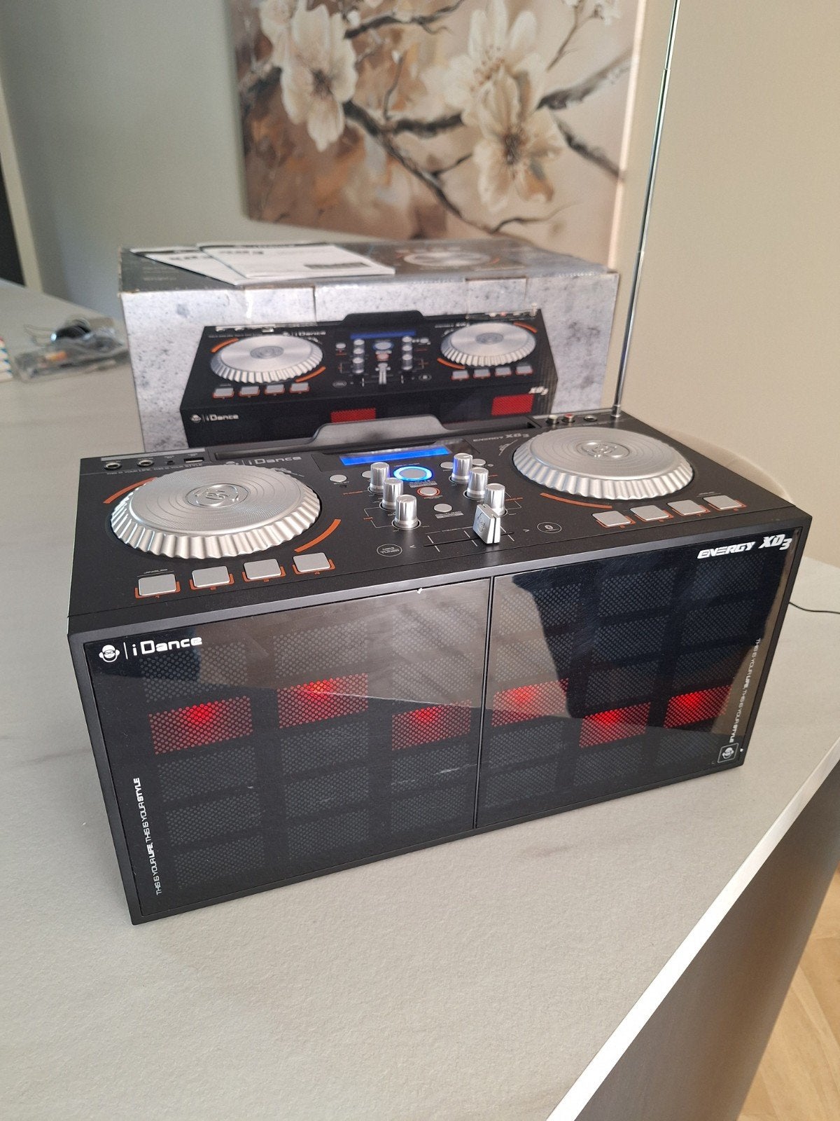 iDance Energy XD3 Bluetooth Home Party Speaker DJ Mixer, Ophalen, Zo goed als nieuw, Dj-set, Overige merken