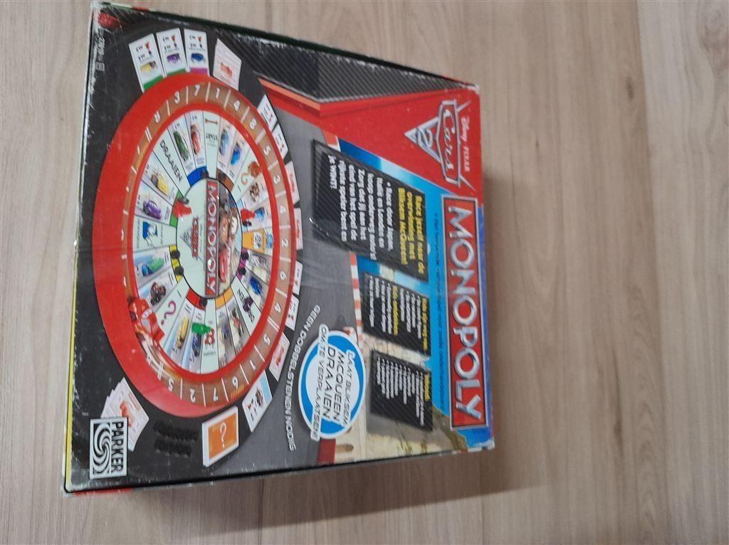 Monopoly cars 2 - disney pixar - s3222, Verzenden, Zo goed als nieuw