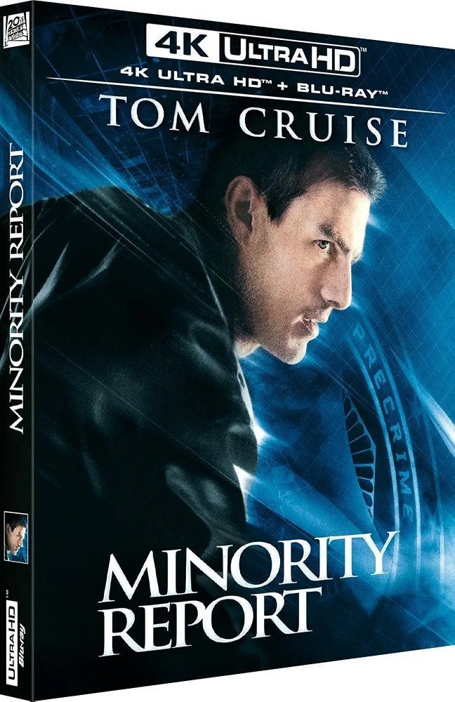 Minority Report 4K UHD Blu-Ray FR NLO (Geseald) IMDb 7.9, Cd's en Dvd's, Ophalen of Verzenden, Nieuw in verpakking, Actie