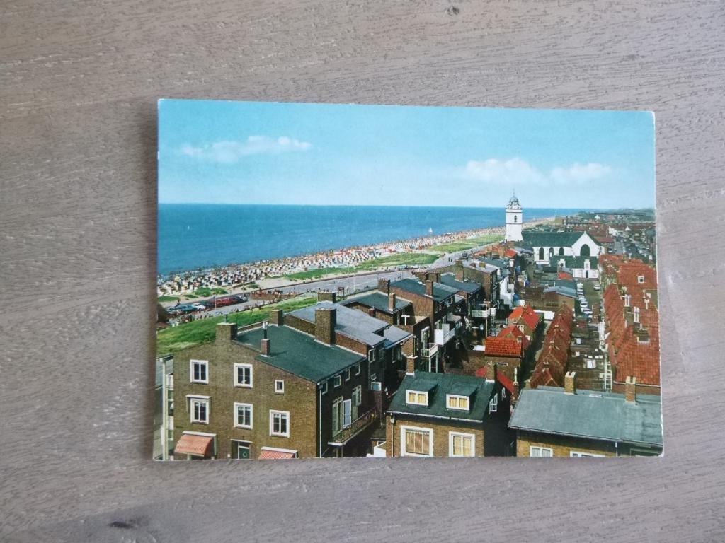 Katwijk in vogelvlucht/luchtfoto, Verzenden, 1980 tot heden, Gelopen, Zuid-Holland