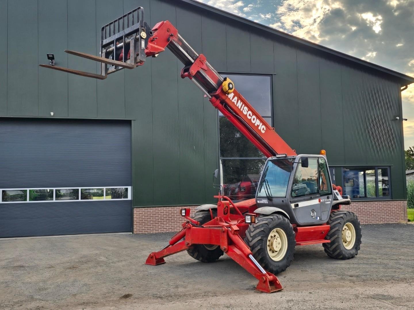 Manitou MT 1337 SLT TURBO! 5000 uur! mooie staat DK1250, Verreiker