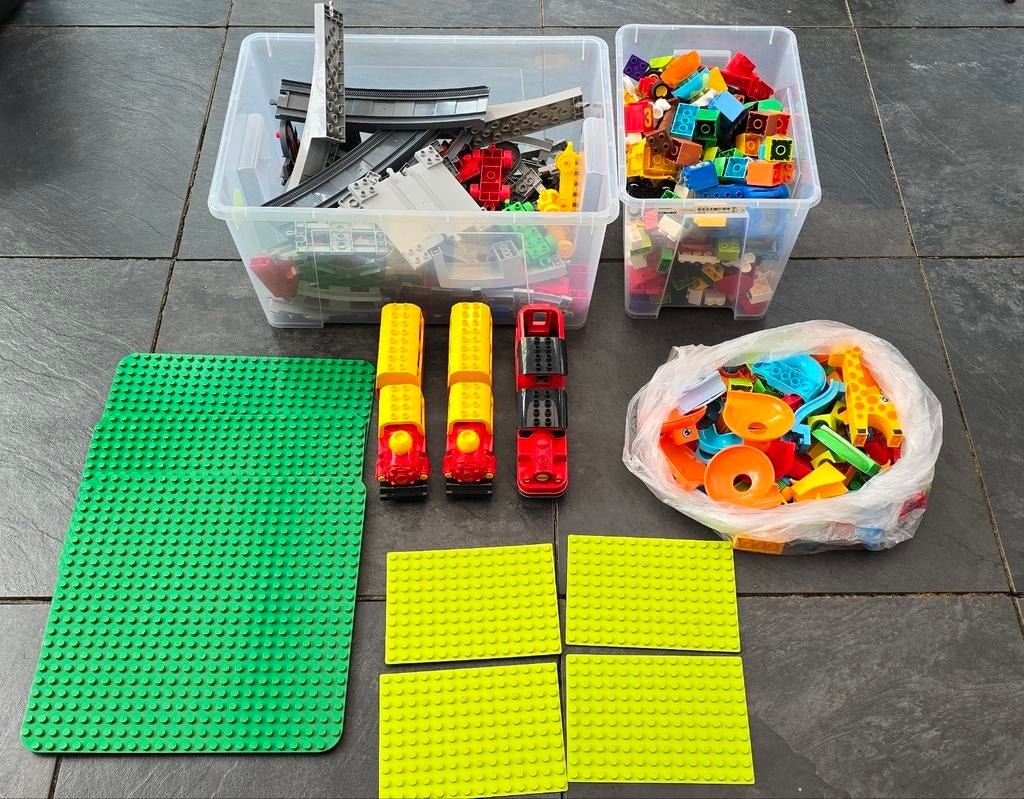 Overcomplete Lego Duplo set, Ophalen, Gebruikt, Complete set, Lego
