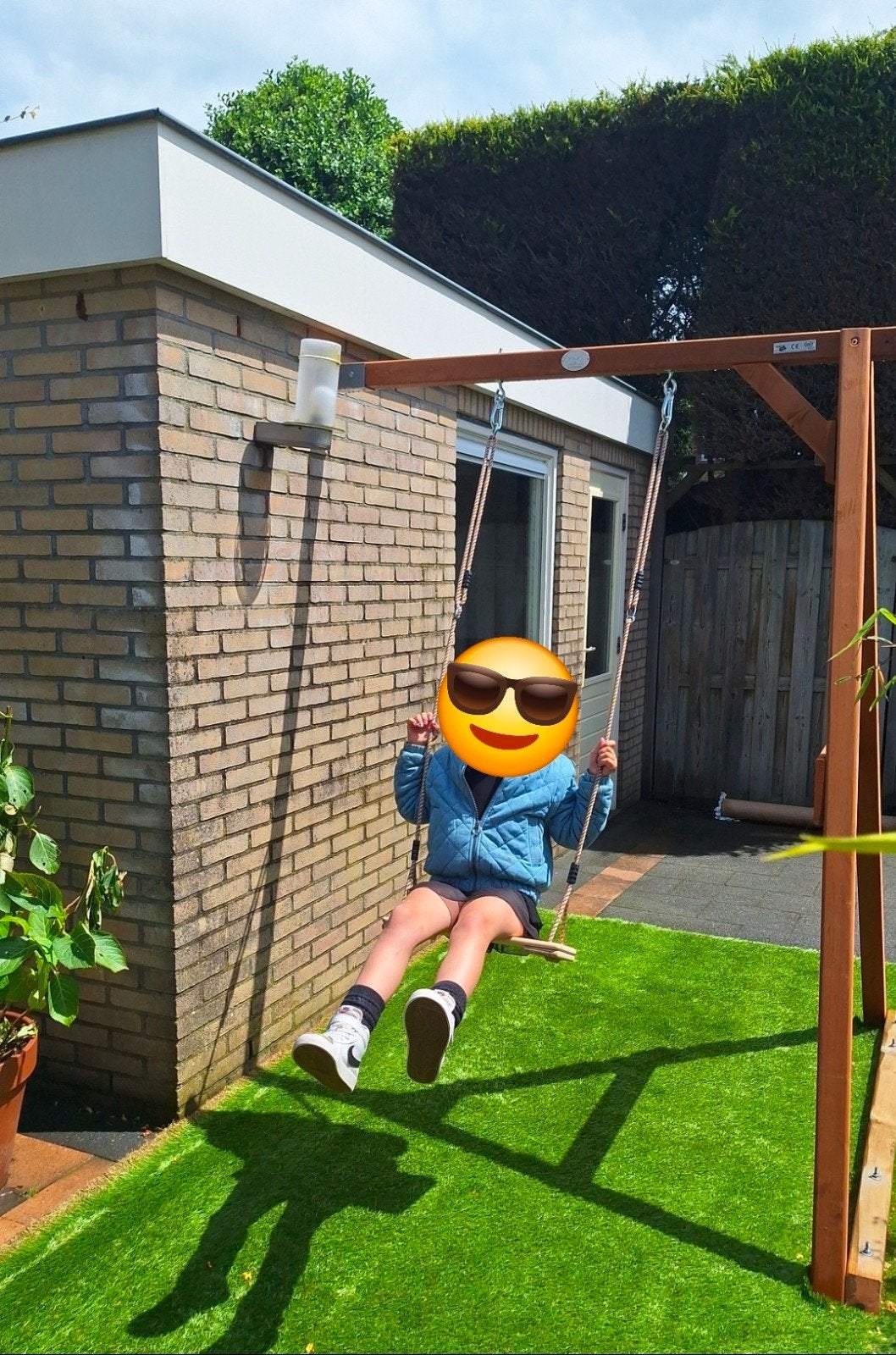 Houten schommel AXI -  €75,- is de minimale prijs!!, Ophalen, Schommel, Aanbouwonderdeel